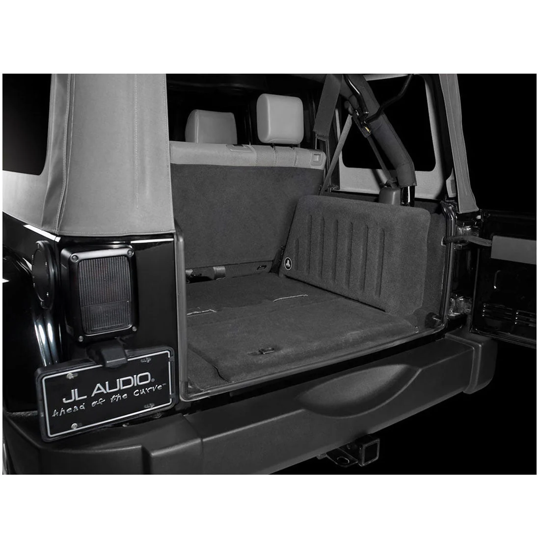 JL Audio SB-J-UNLTD4D/13TW5v2/BK Stealthbox for 2007-2012 Jeep Wrangler Unlimited - #94419 (SBJUNLTD4D/13TW5v2/BK) - Image 3