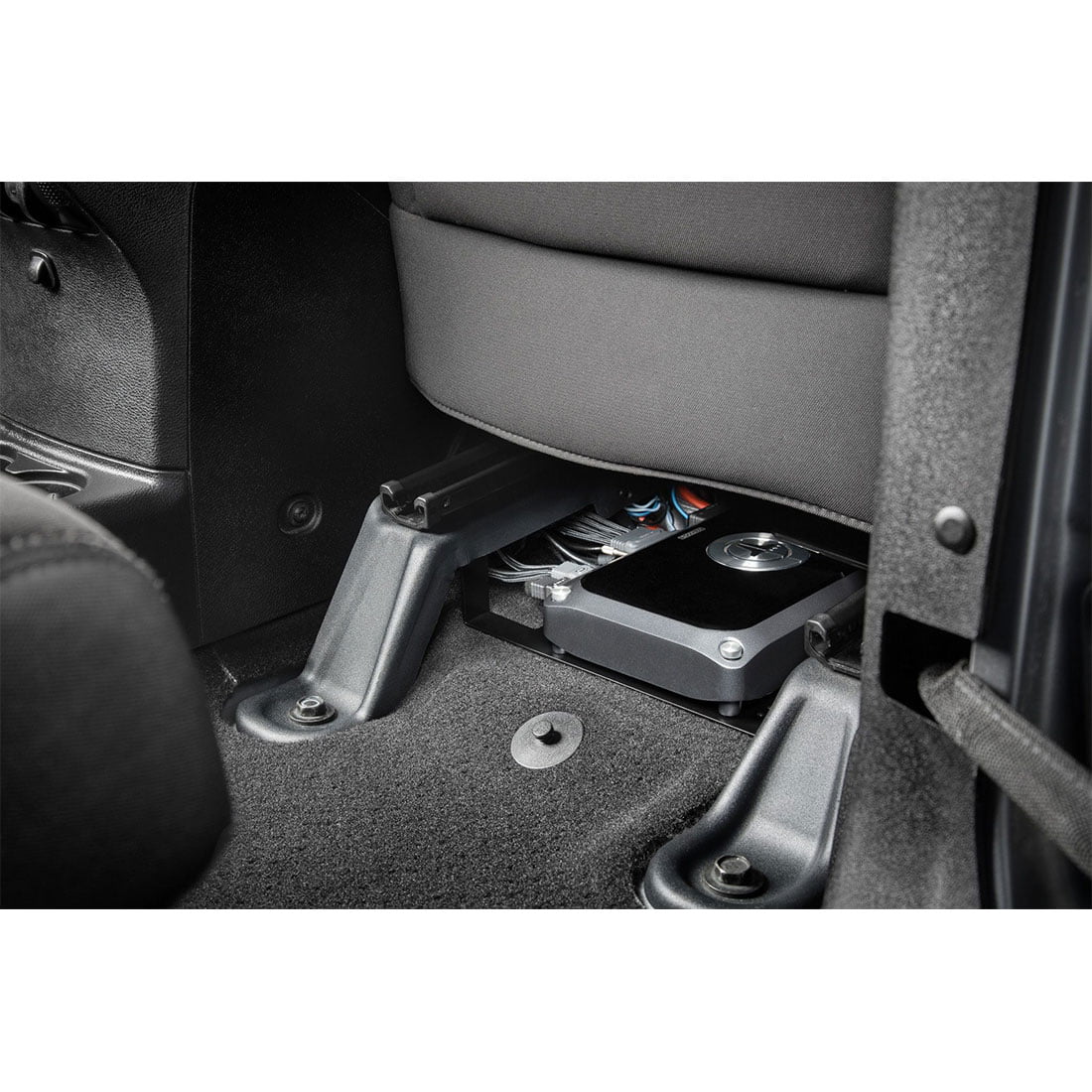 JL Audio SBA-J-JKU-UAR 2007-2017 Jeep Wrangler (JK) Unlimited Universal Amplifier Rack - # 99841 (SBAJJKUUAR) - Image 2
