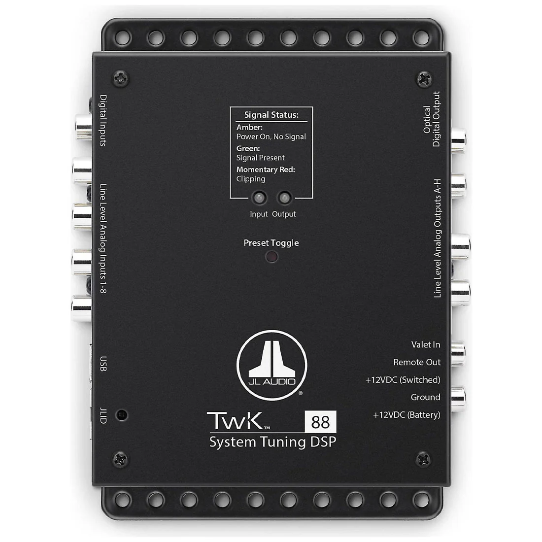 JL Audio TWK-88 8 Ch. System Tuning Processor - #98101 (TWK88) - Image 3