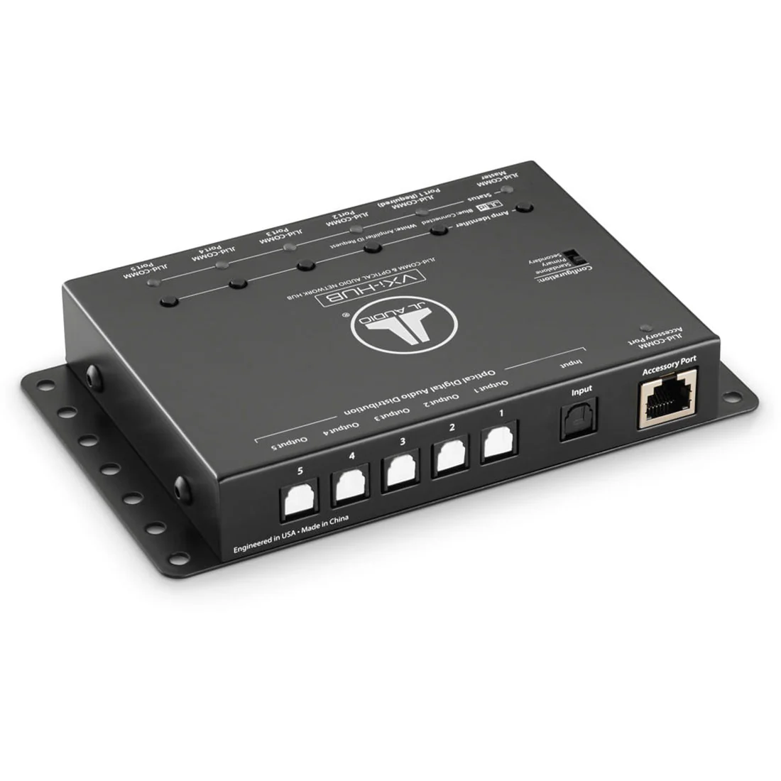 JL Audio VXI-HUB Optical Audio Network Hub for VXi Amplifiers - #98411 (VXiHUB) - Image 3