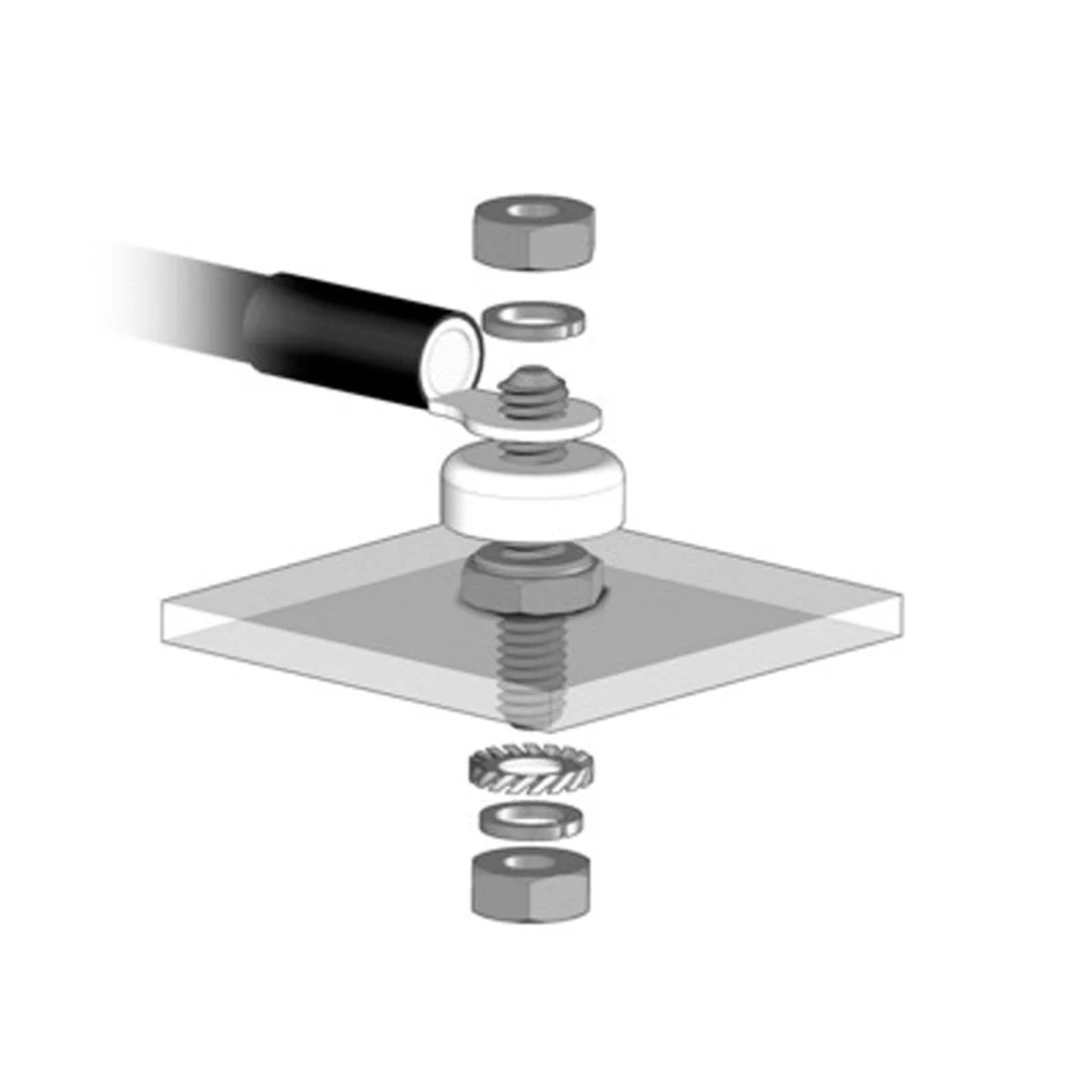JL Audio XB-MGLU Bolt-on Master Ground Lug - #91658 (XBMGLU) - Image 2