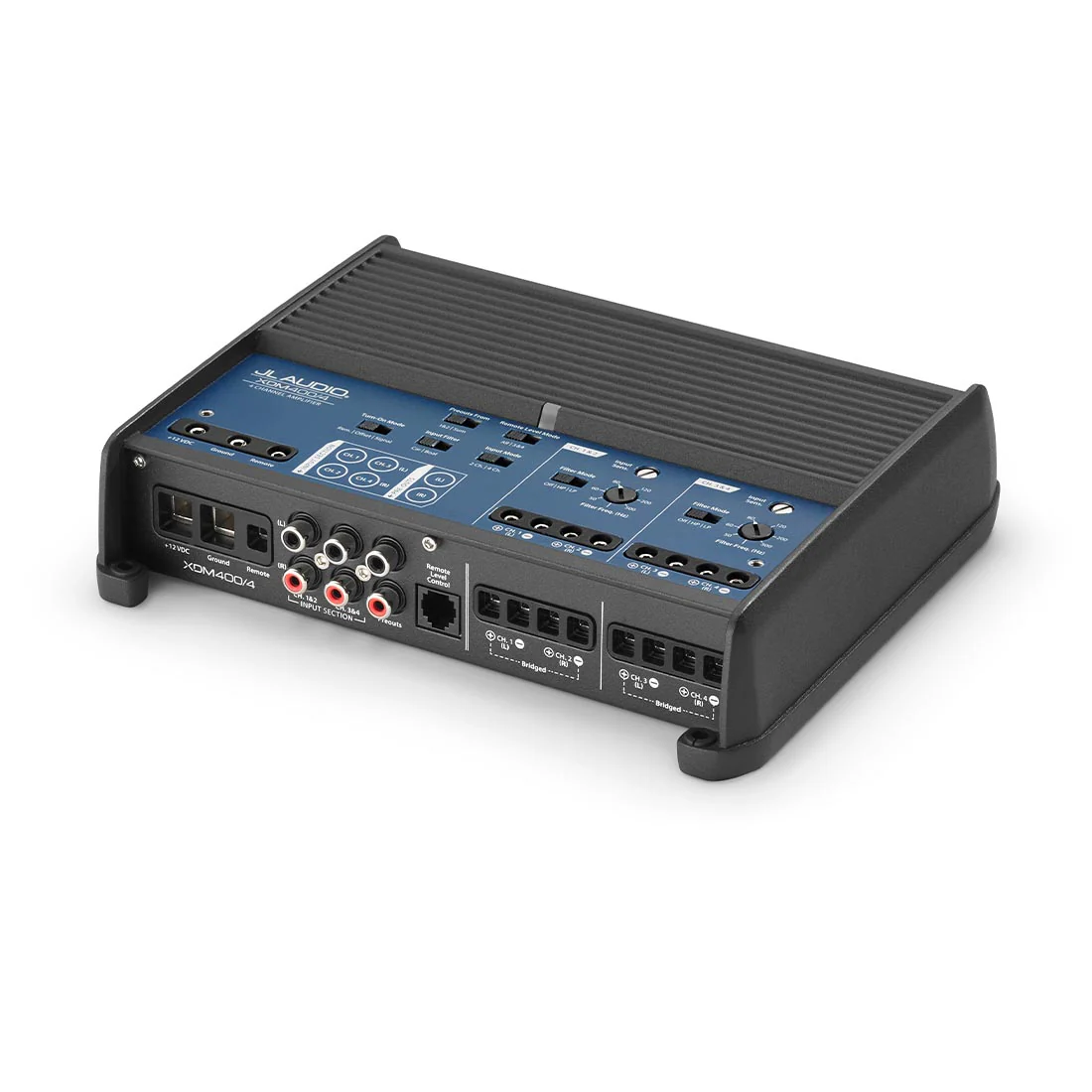 JL Audio XDM400/4 4 Channel 400 W Class D Full-Range Car/Marine Amplifier - #98681 (XDM400/4) - Image 5
