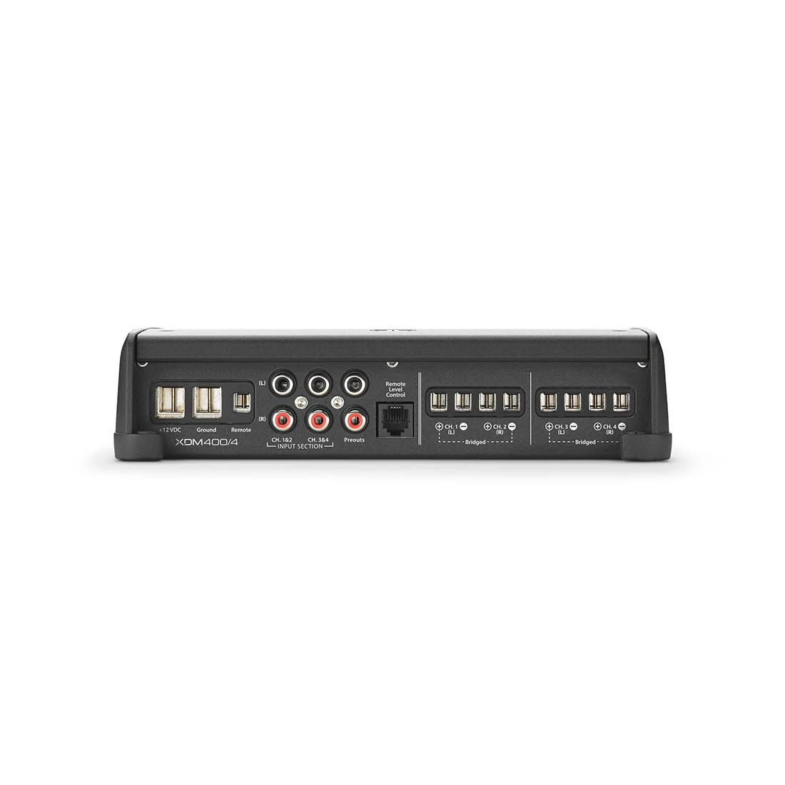 JL Audio XDM400/4 4 Channel 400 W Class D Full-Range Car/Marine Amplifier - #98681 (XDM400/4) - Image 7