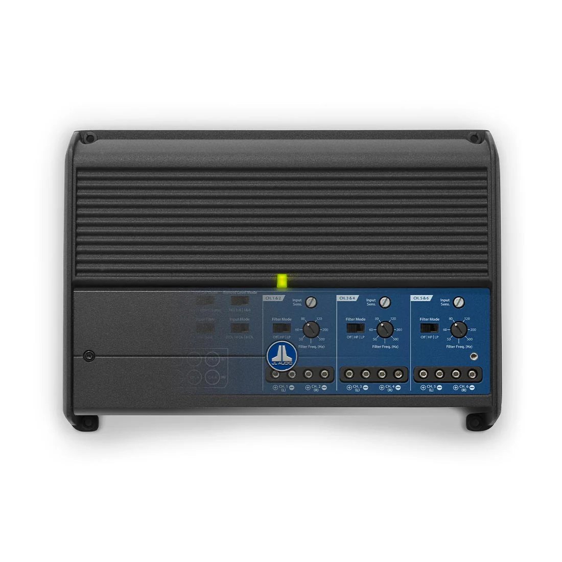 JL Audio XDM600/6 6 Channel 600 W Class D Full-Range Car/Marine Amplifier - #98684 (XDM600/6) - Image 6