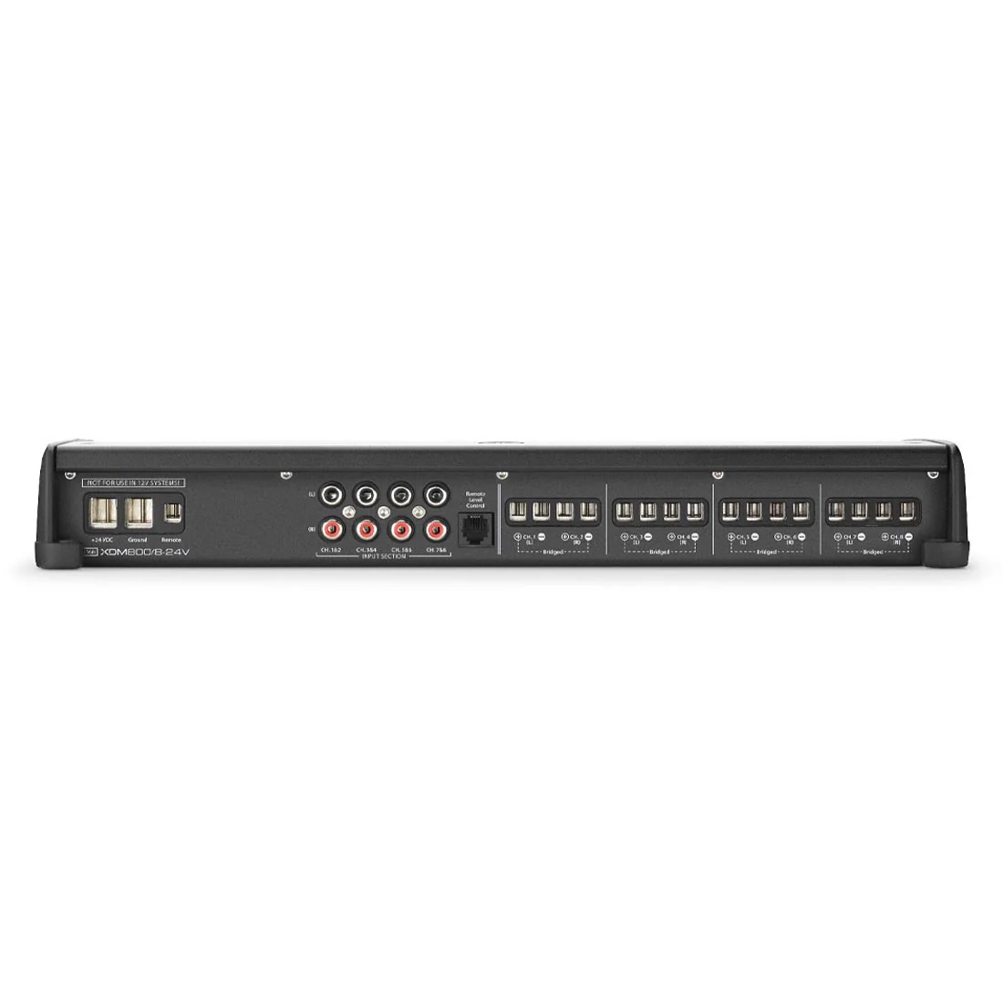 JL Audio XDM800/8-24V 8 Channel 800 W Class D Full-Range Car/Marine Amplifier - #98689 (XDM800/824V) - Image 2