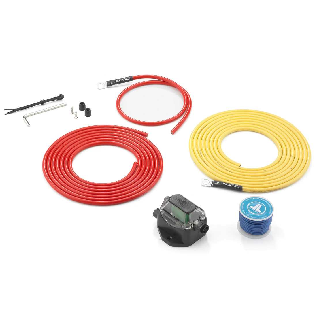 JL Audio XMD-PCS30A-1-L12 9-gauge marine amplifier power wiring kit - 12 feet - #90400 (XMDPCS30A1L12)