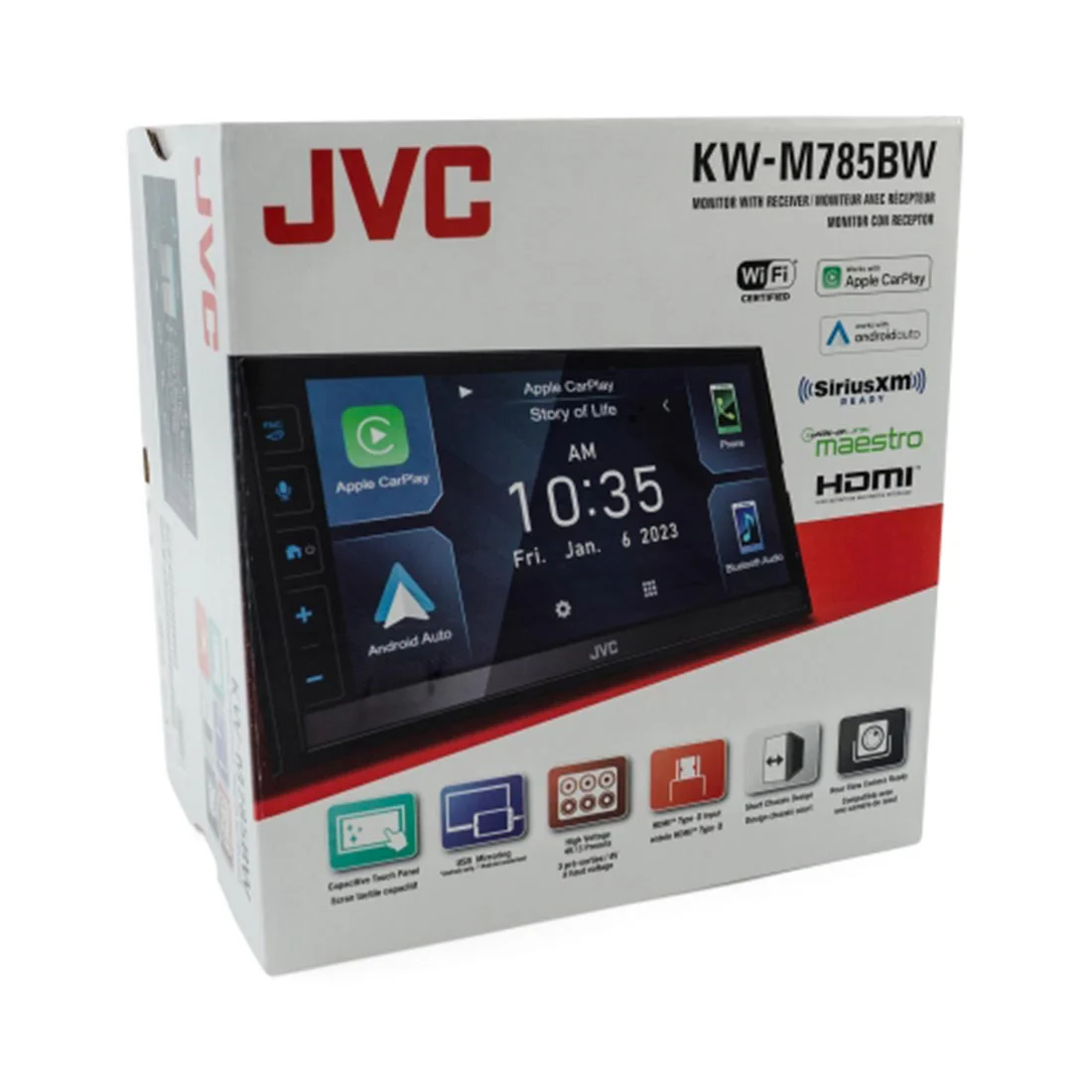 JVC KW-M785BW Digital Media Receiver (Open Box) - Image 10
