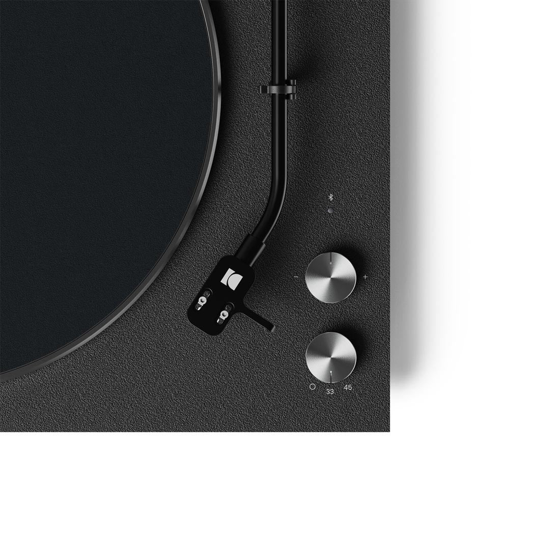 Kanto OBI3VMB Belt Drive Bluetooth Turntable | Onkyo GX-10DBB Compact Powered Bluetooth Bookshelf Speakers - Pair - Black - Bundle - Image 14