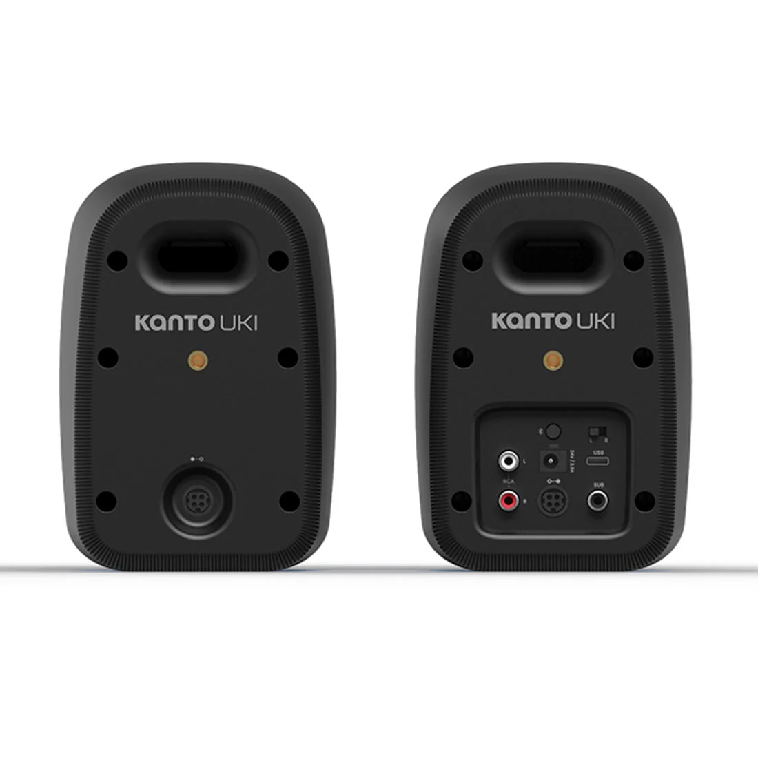 Kanto UKI Compact Desktop Speakers with USB-C and Bluetooth - Pair - Image 4