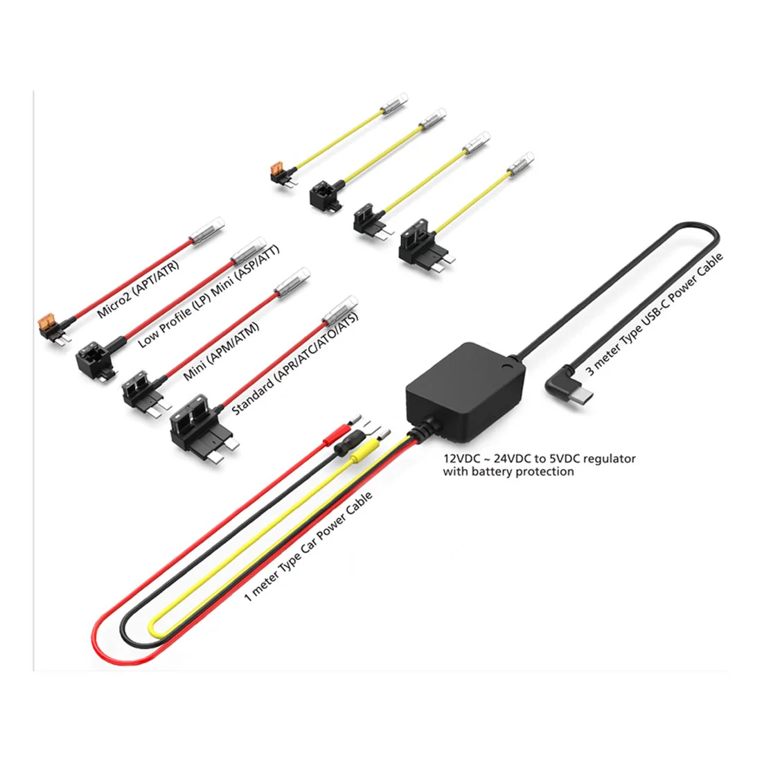 Kenwood CA-DR1130 Hardwire Kit for Kenwood Dash Cams (CADR1130) - Image 2