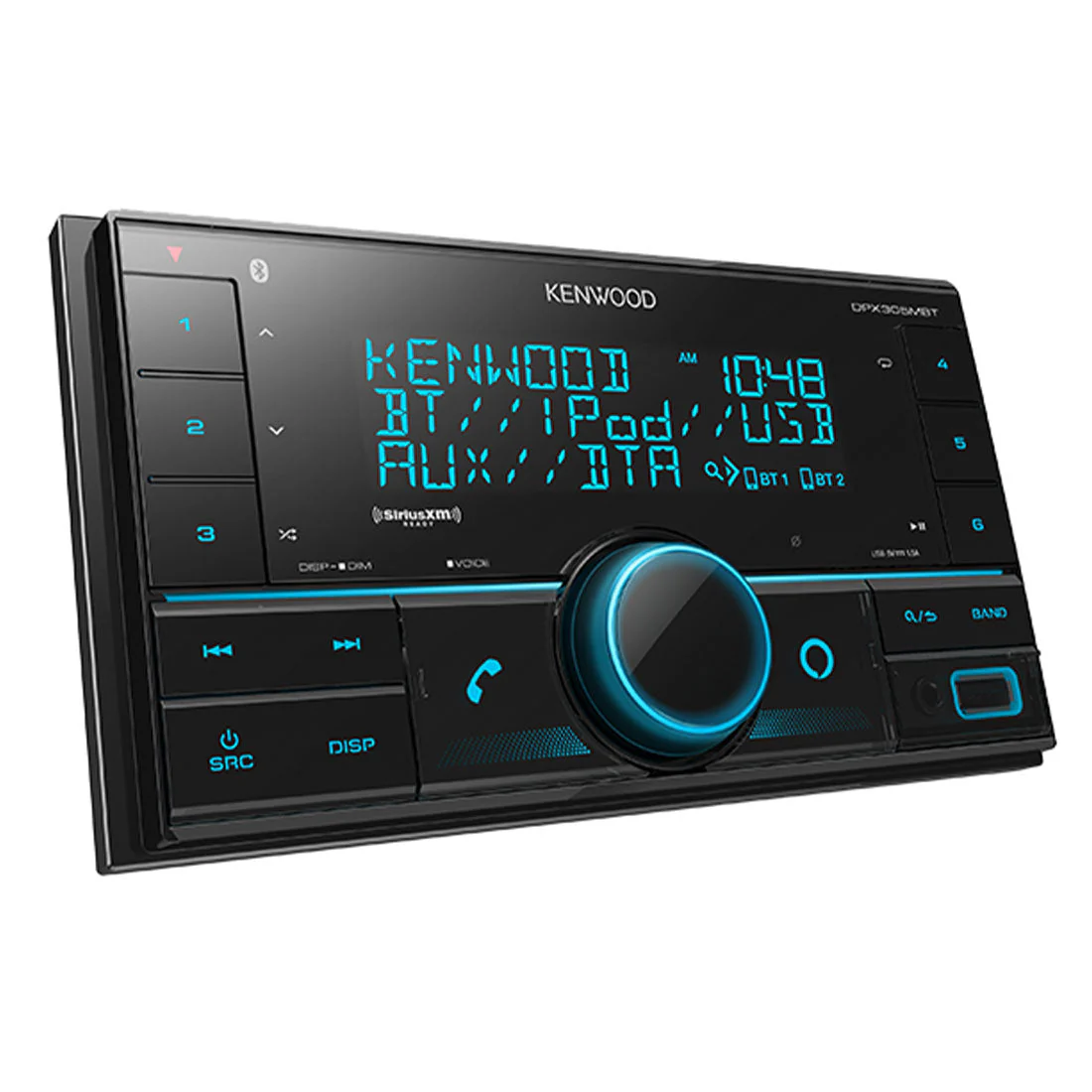 Kenwood DPX305MBT Digital Media Receiver | SiriusXM SXV300V1C Connect Vehicle Tuner Bundle - Image 2