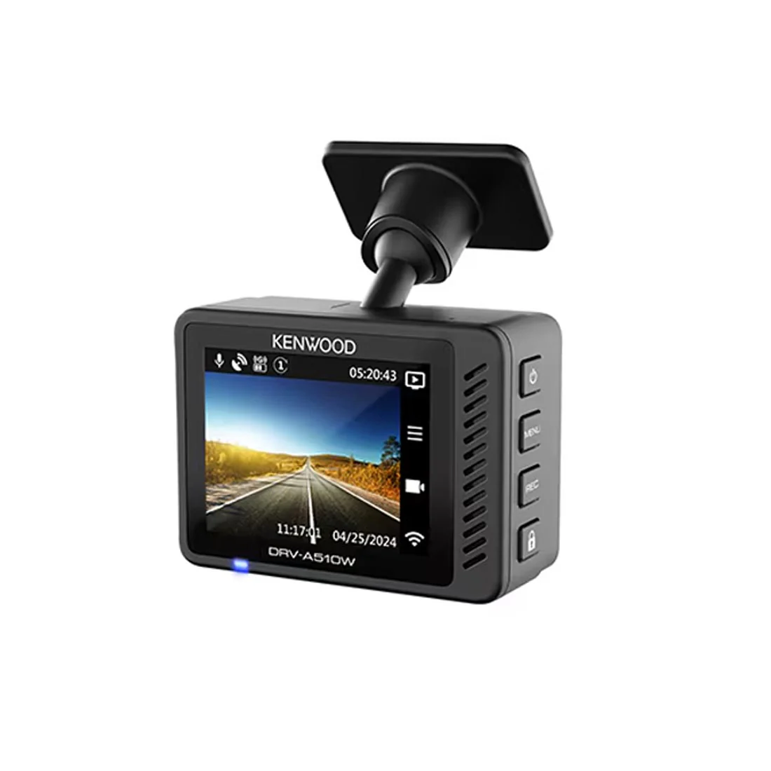 Kenwood DRV-A510W HD Dash Cam with 2" Display, GPS and Wi-Fi (DRVA510W) - Image 10