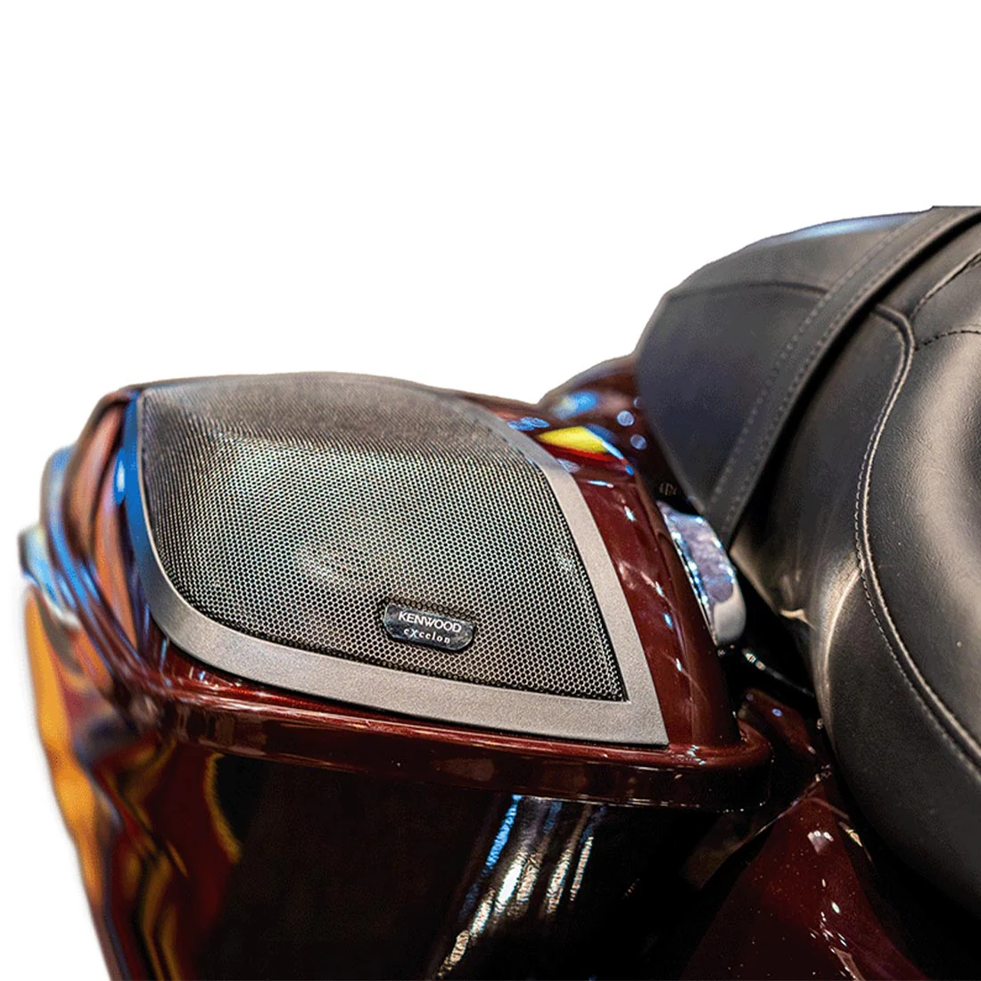 Kenwood eXcelon CA-CUT14 6"x9" Cut-In Saddlebag Lid Kit for Select Harley Davidson 2014-up Motorcycles (speakers not included) (CACUT14) - Image 3