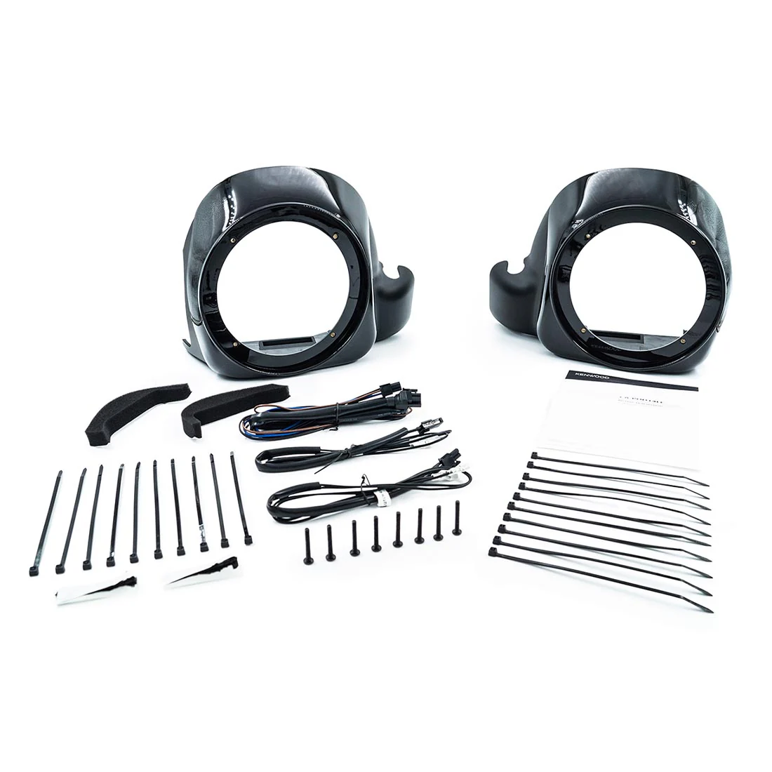 Kenwood eXcelon CA-POD14LC Lower Speaker Pods for Liquid-Cooled Harley-Davidson Touring Motorcycles (CAPOD14LC) - Image 3