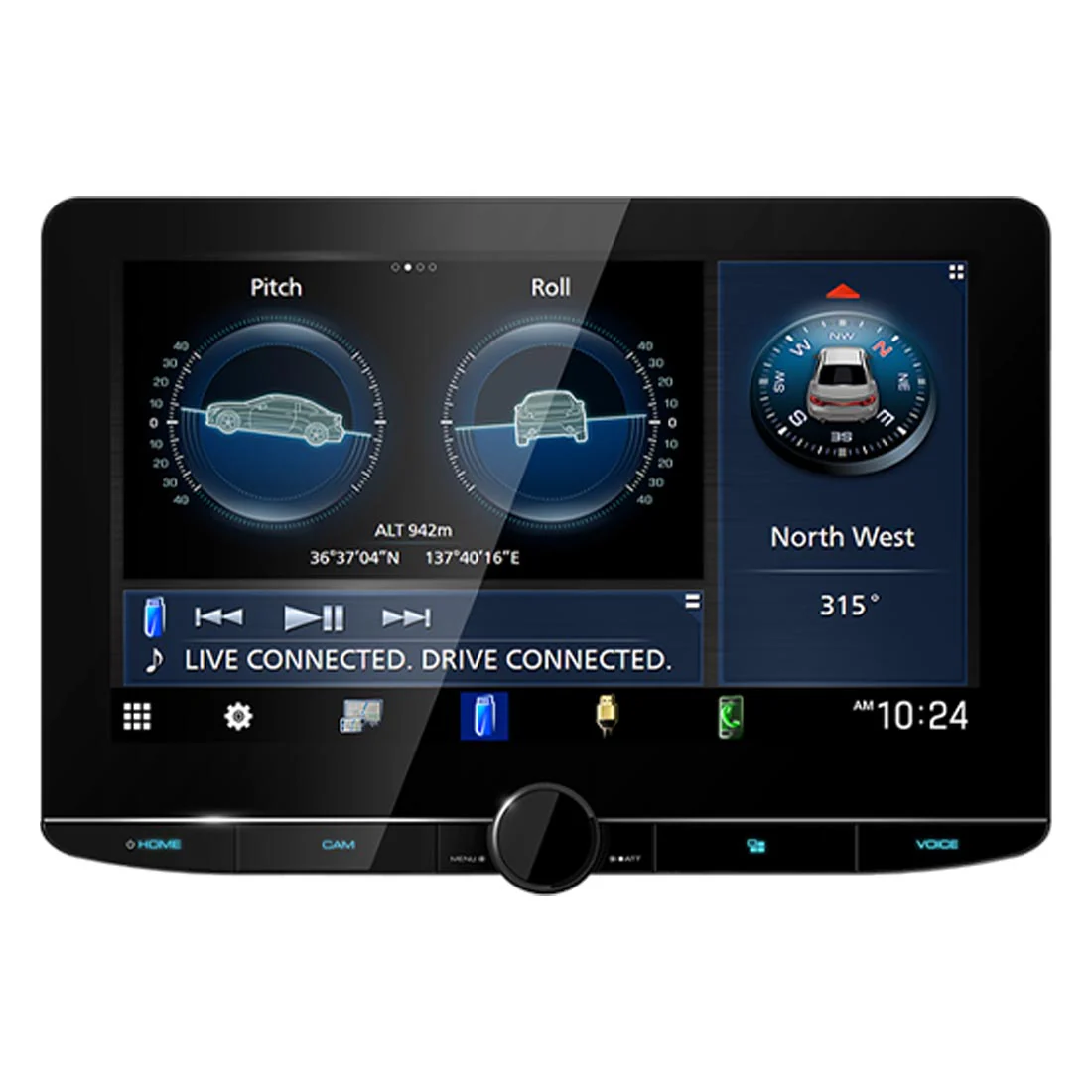 Kenwood eXcelon DMX1058XR 10.1" Digital Multimedia Receiver - Image 4