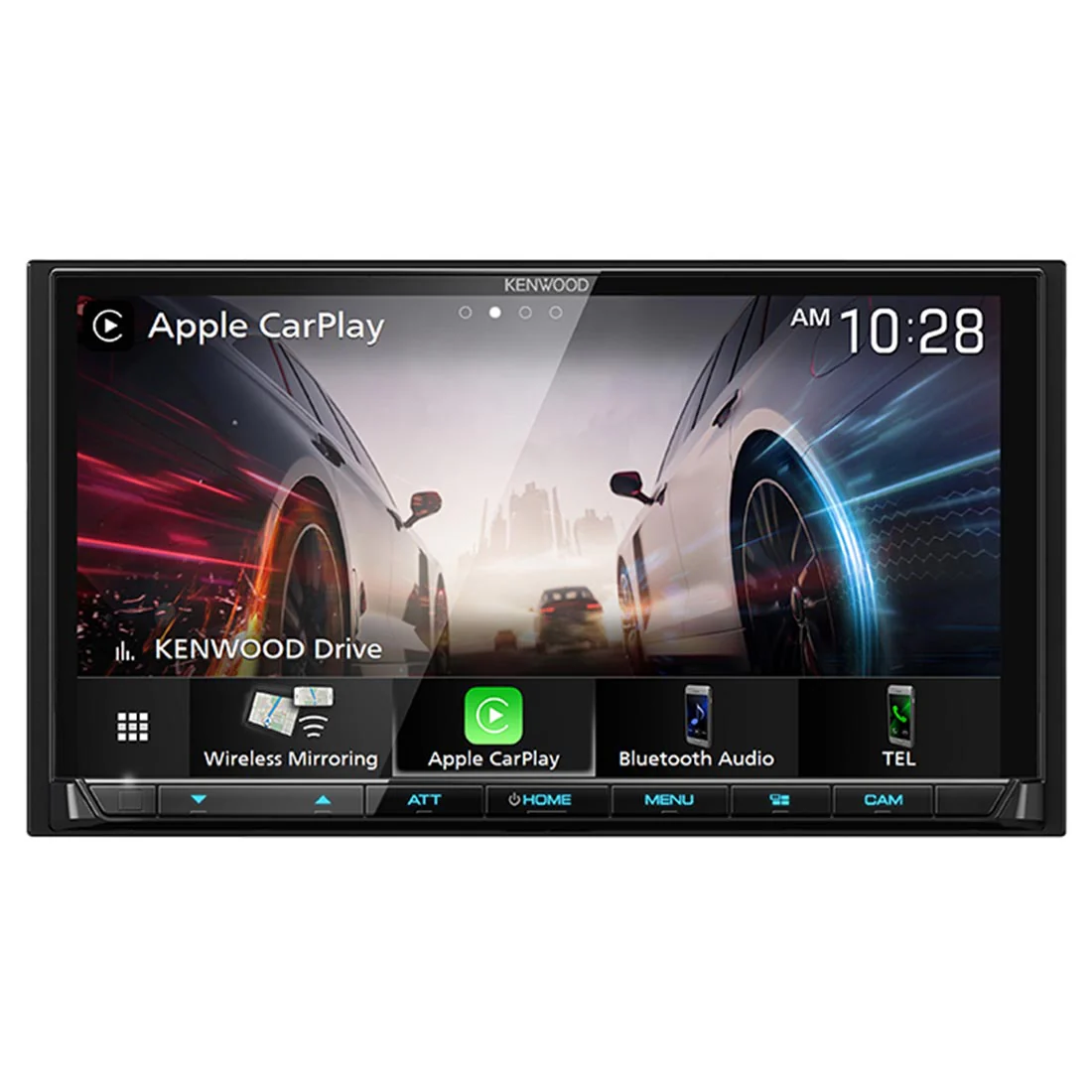 Kenwood eXcelon DMX908S 7" Digital Multimedia Receiver with Bluetooth & HD Radio (DMX908S)