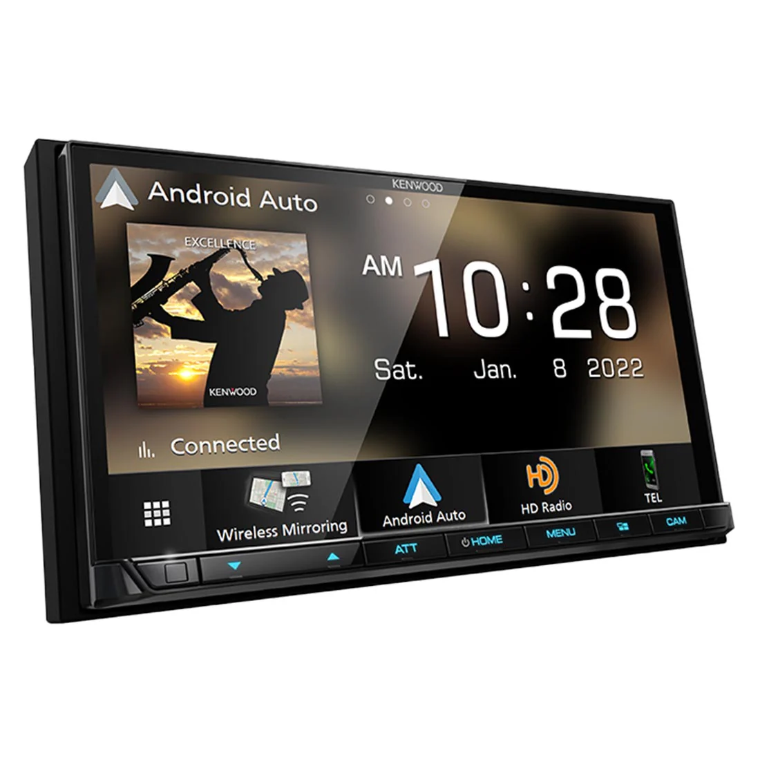 Kenwood eXcelon DMX908S 7" Digital Multimedia Receiver with Bluetooth & HD Radio (DMX908S) - Image 4