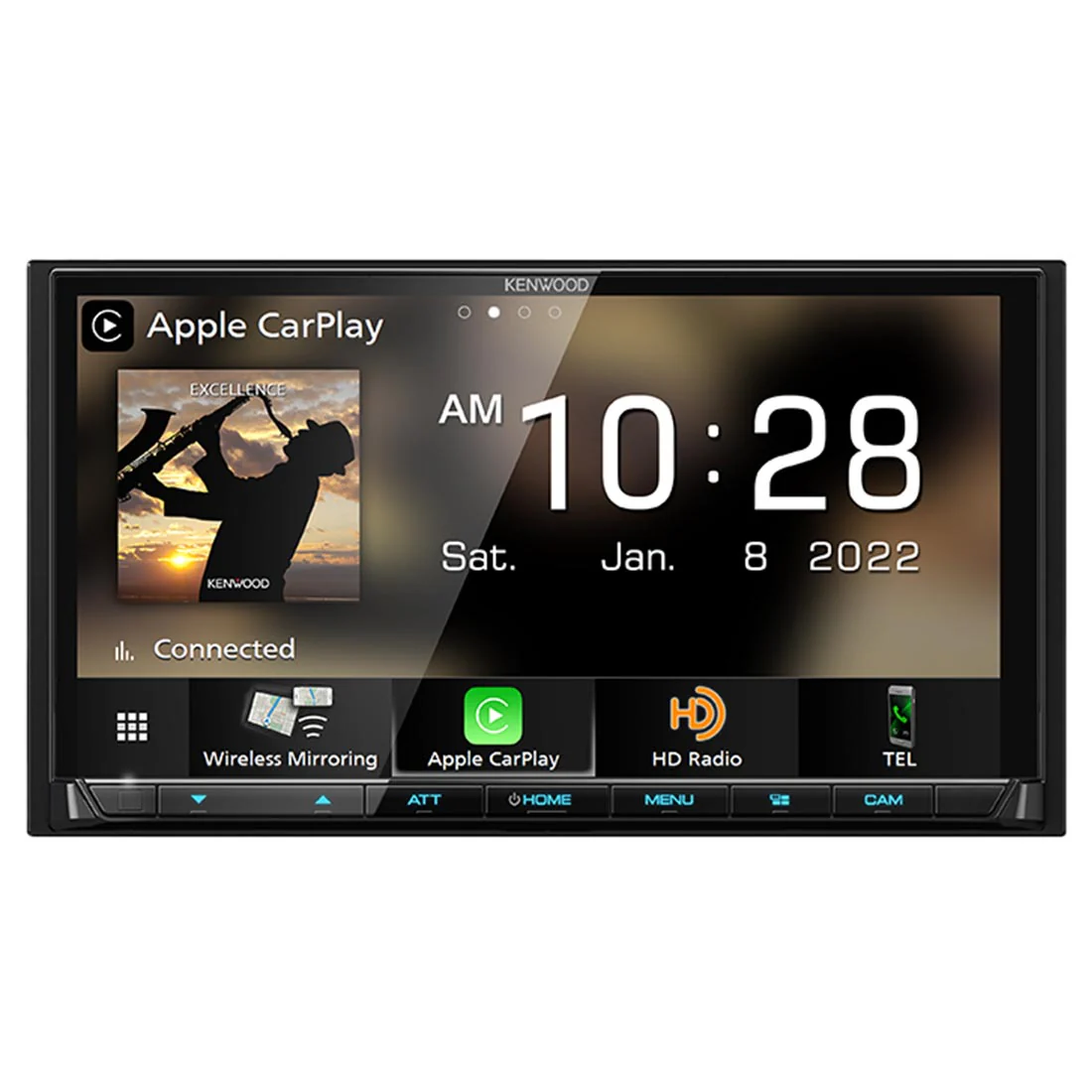 Kenwood eXcelon DMX908S 7" Digital Multimedia Receiver with Bluetooth & HD Radio (DMX908S) - Image 5