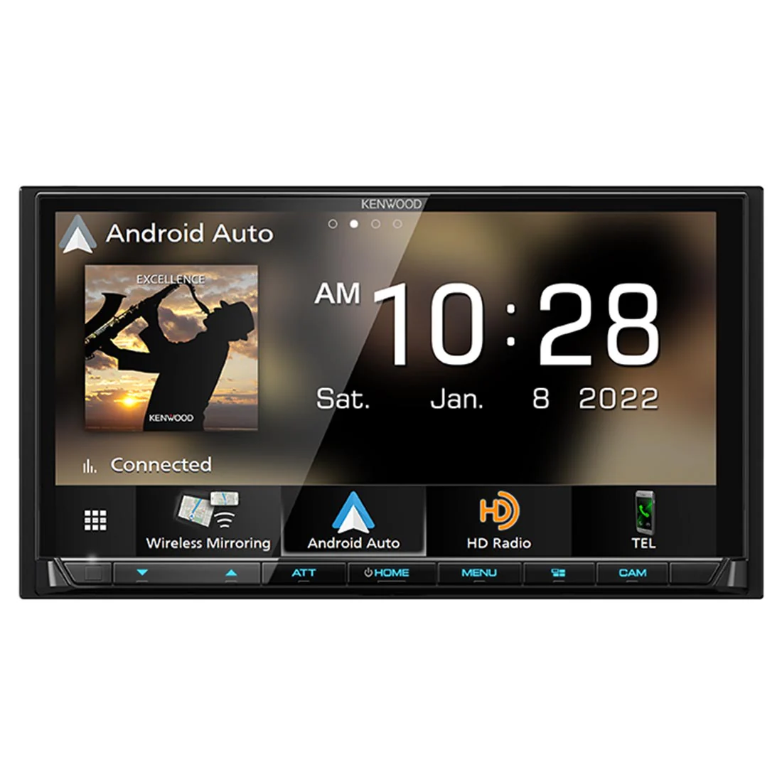 Kenwood eXcelon DMX908S 7" Digital Multimedia Receiver with Bluetooth & HD Radio (DMX908S) - Image 6