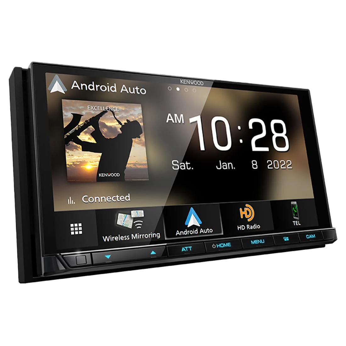 Kenwood eXcelon DMX958XR 6.8" Digital Multimedia Receiver with Bluetooth & HD Radio (DMX958XR) - Image 4