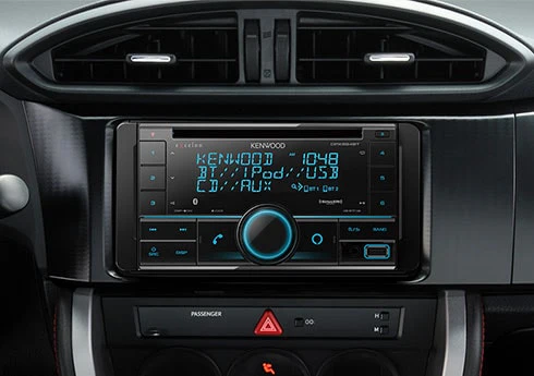 Kenwood eXcelon DPX795BH Dual Din CD Receiver with Bluetooth & HD Radio (DPX795BH) - Image 9