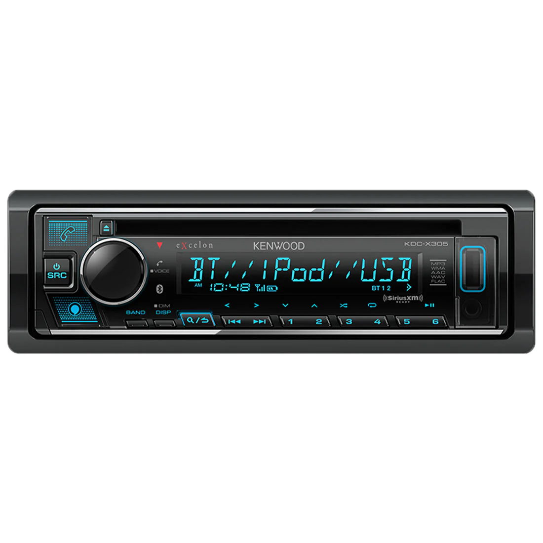 Kenwood eXcelon KDC-X305 CD-Receiver with Bluetooth (KDCX305)