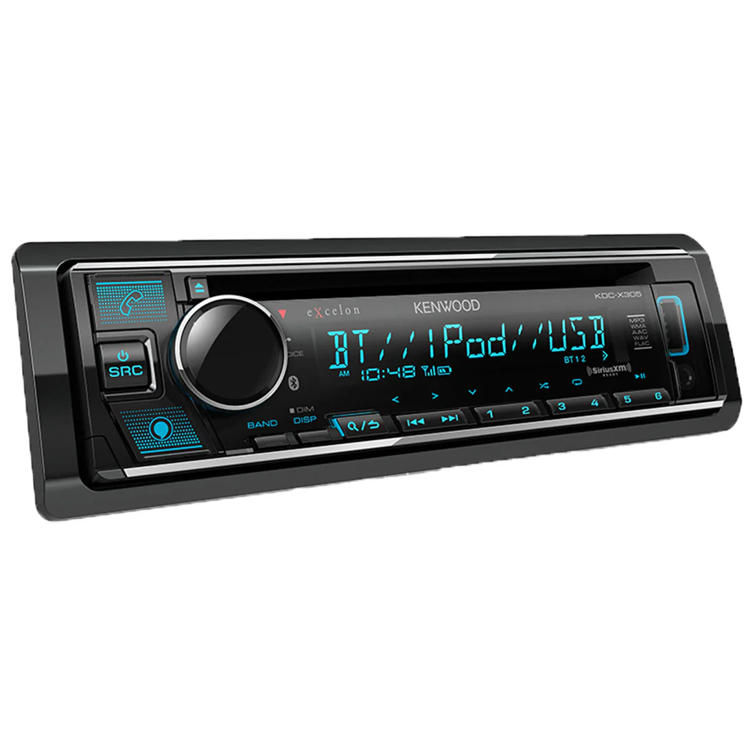 Kenwood eXcelon KDC-X305 CD-Receiver with Bluetooth (KDCX305) - Image 2