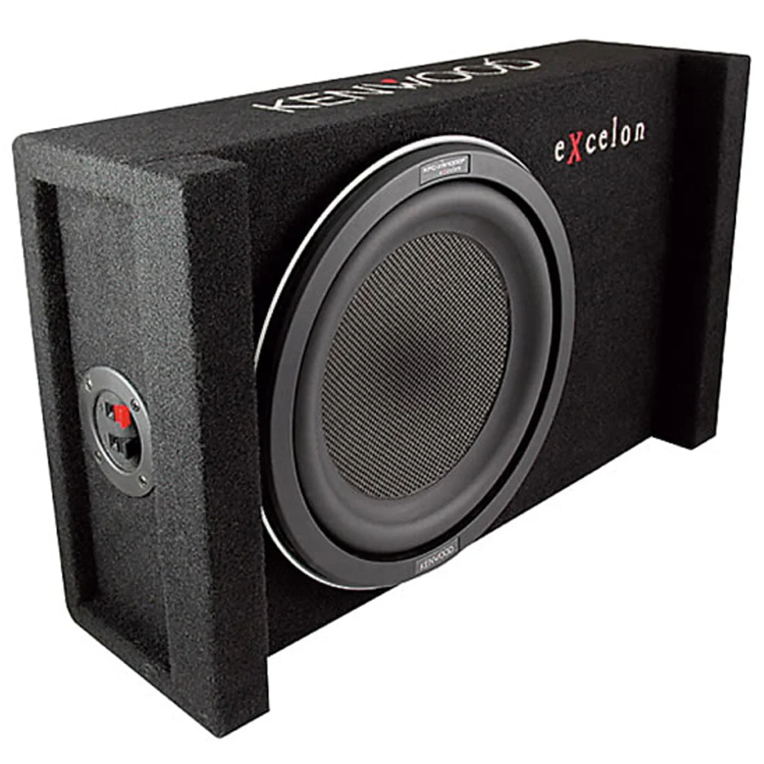 Kenwood eXcelon P-XW1000BC 10" Subwoofer in Enclosure (PXW1000BC)