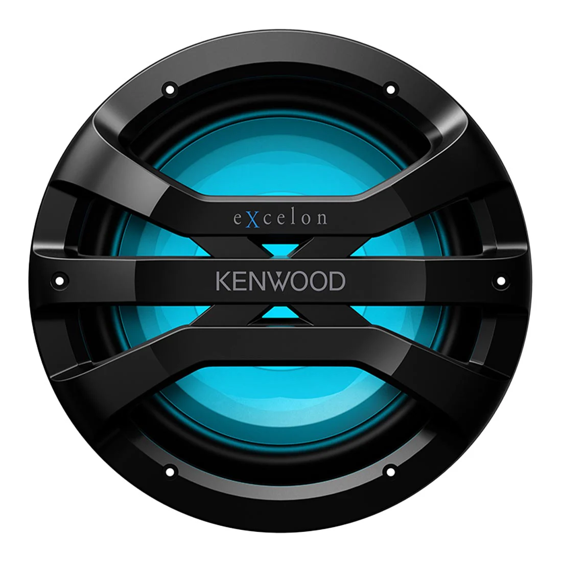 Kenwood eXcelon XM1041 10" 4-Ohm Marine Subwoofer with RBG LED Lighting - Each