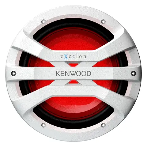 Kenwood eXcelon XM1041 10" 4-Ohm Marine Subwoofer with RBG LED Lighting - Each - Image 17