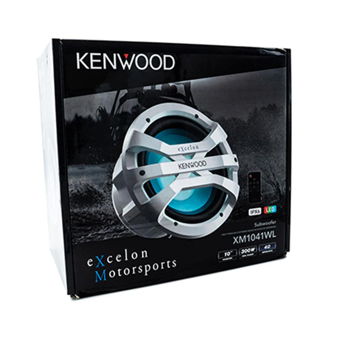 Kenwood eXcelon XM1041 10" 4-Ohm Marine Subwoofer with RBG LED Lighting - Each - Image 26