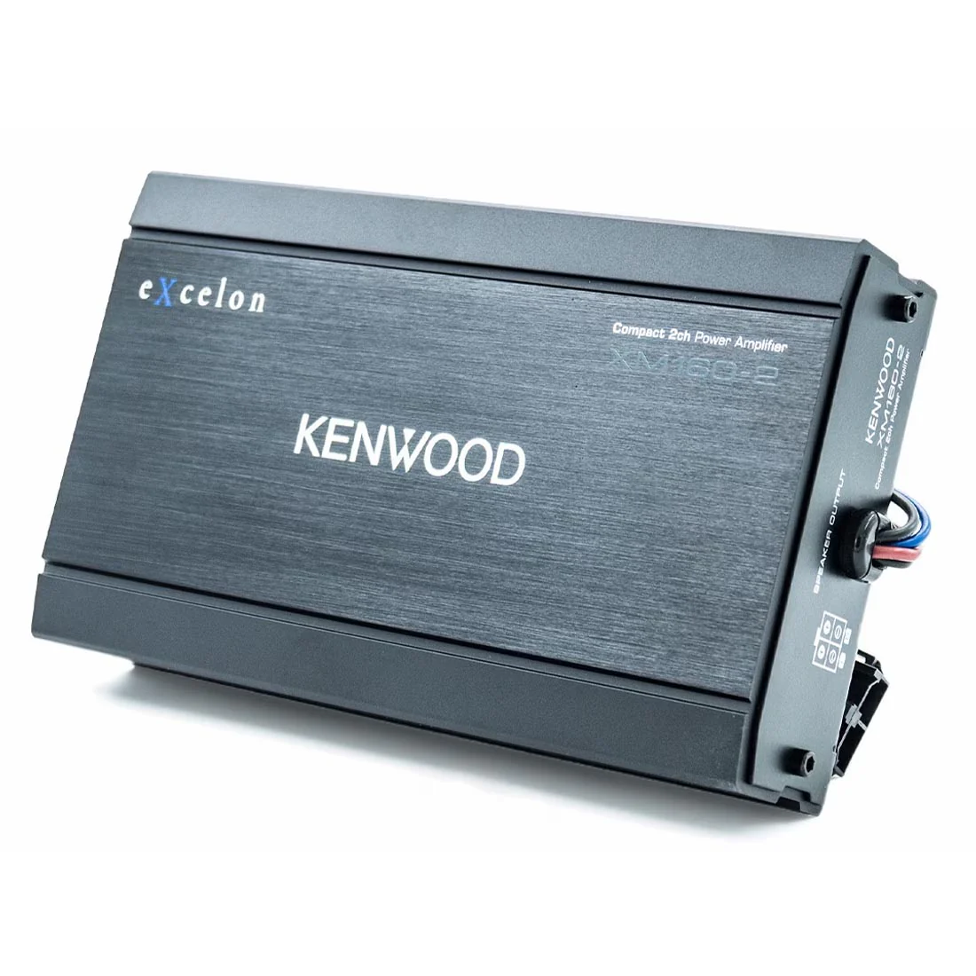 Kenwood eXcelon XM160-2 Compact 2-Channel Power Amplifier for Select 2014-up Harley-Davidson Motorcycles (XM1602)