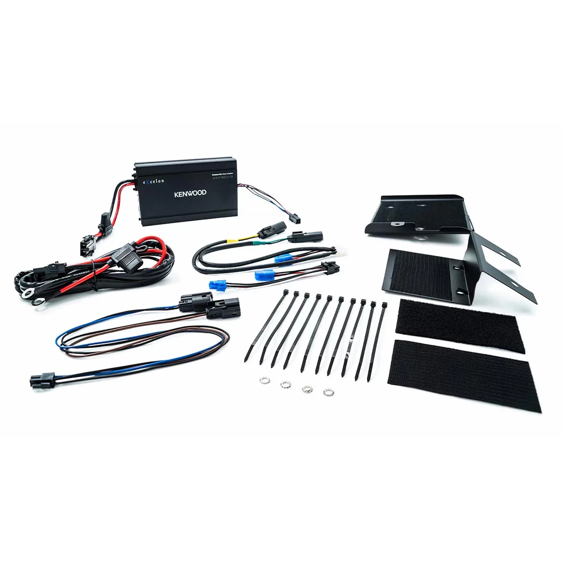 Kenwood eXcelon XM160-2 Compact 2-Channel Power Amplifier for Select 2014-up Harley-Davidson Motorcycles (XM1602) - Image 8