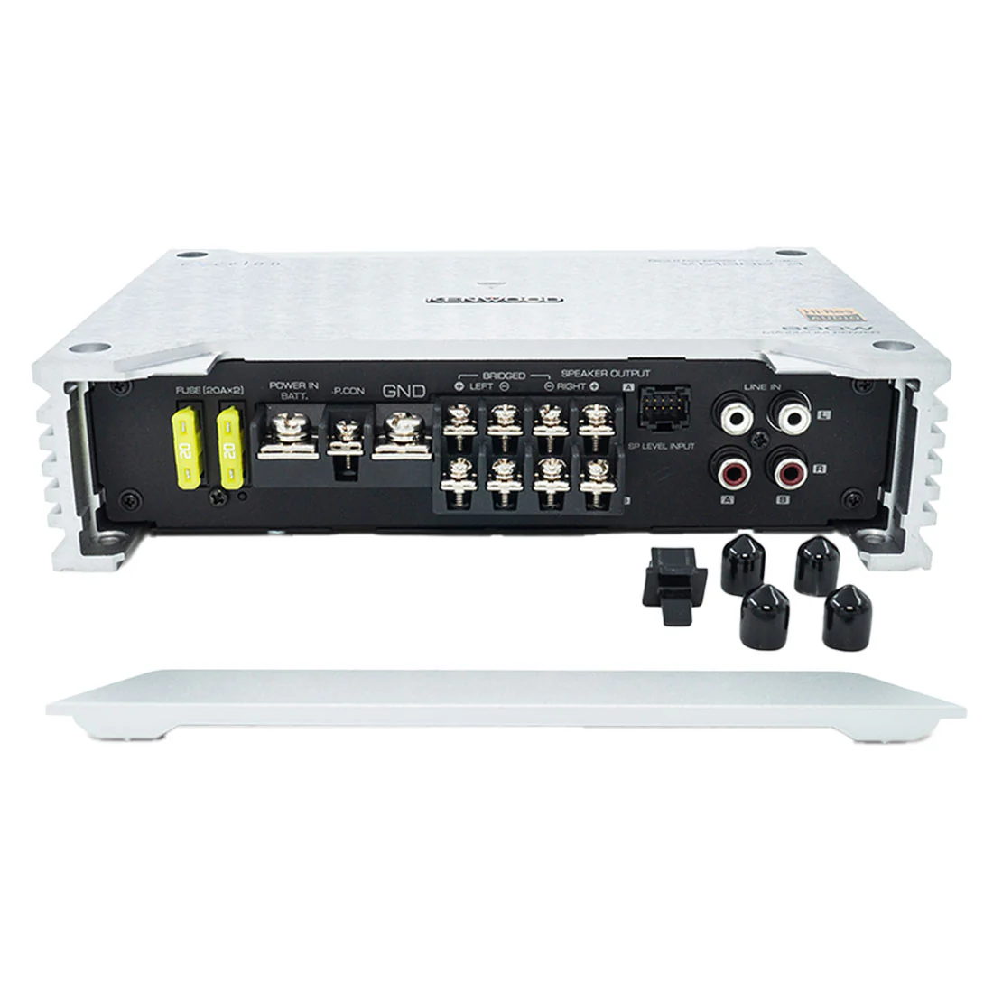 Kenwood eXcelon XM302-4 4-Channel Powersports/Marine Amplifier - 50 watts RMS x 4 (XM3024) - Image 7