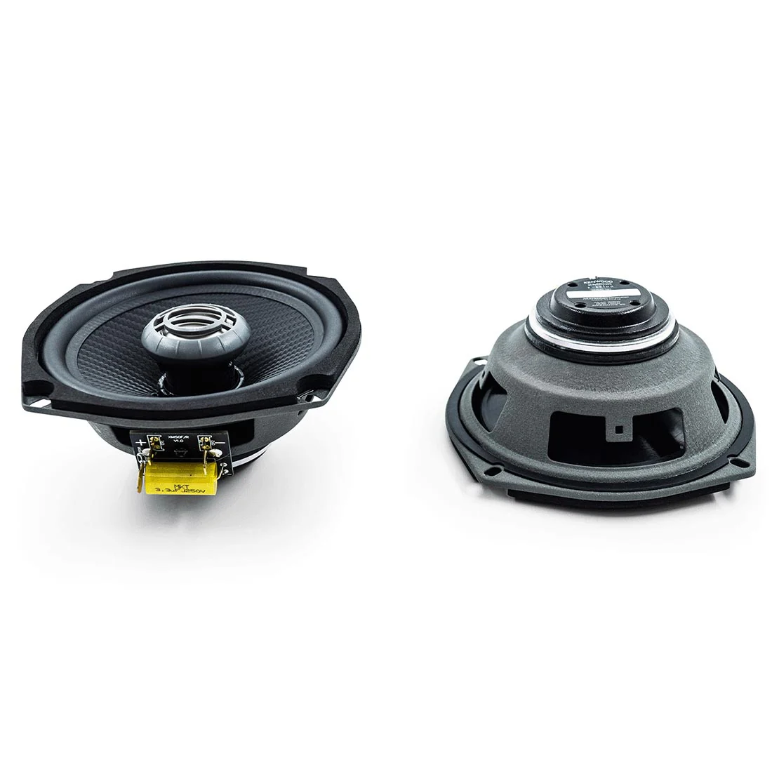 Kenwood eXcelon XM50R 5.25" Rear Coaxial Speakers for Select 1998-2013 Harley Davidson Motorcycles - Image 3