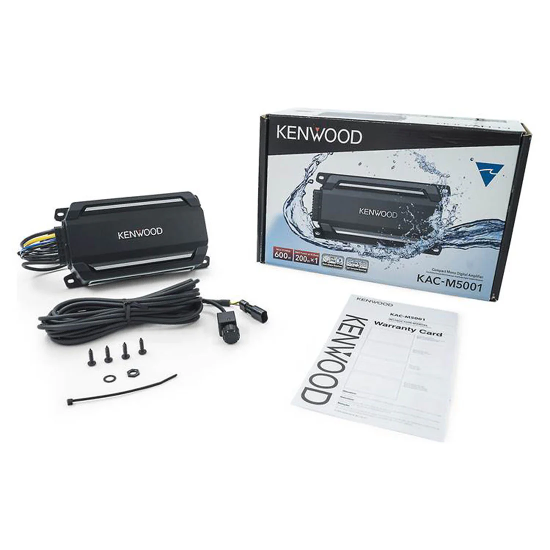 Kenwood KAC-M5001 Compact Mono Marine Subwoofer Amplifier (KACM5001) - Image 4