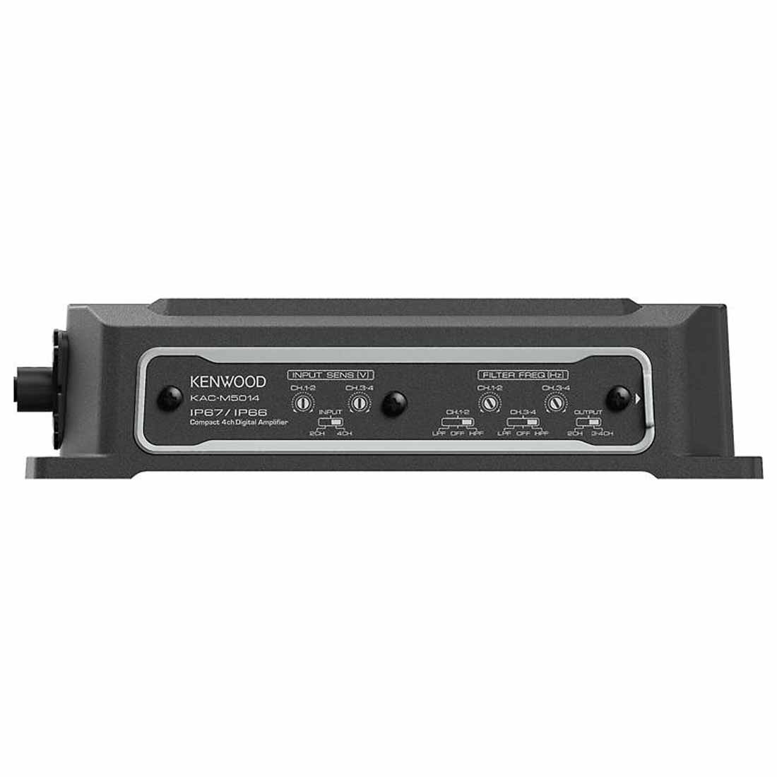 Kenwood KAC-M5014 Compact 4-Channel Powersports/Marine Digital Amplifier (KACM5014) - Image 3