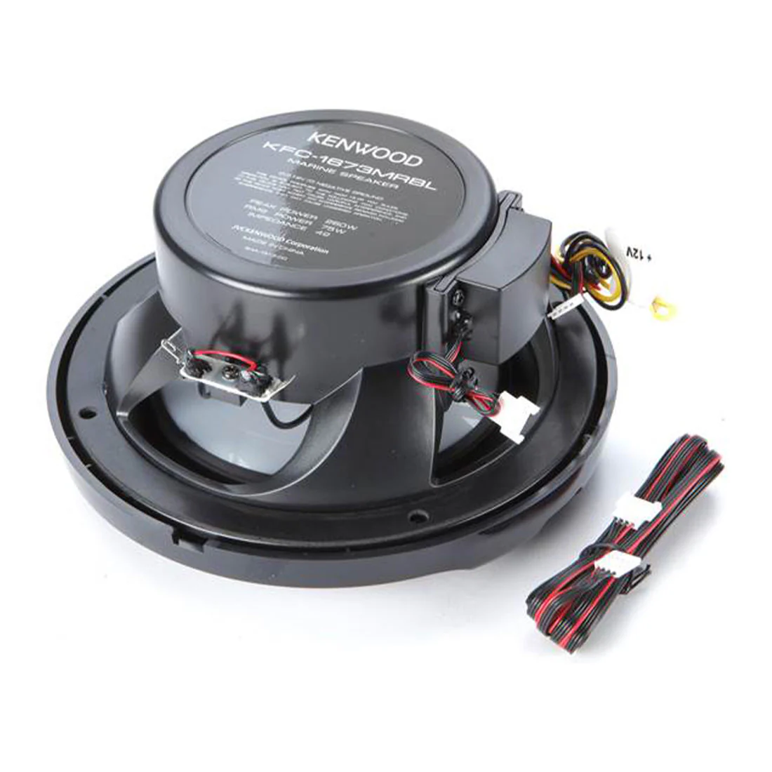 Kenwood KFC-1673MRBL 6.5" 2-Way Marine Speakers with Built-in LED Lights - Black (KFC1673MRBL) - Image 3