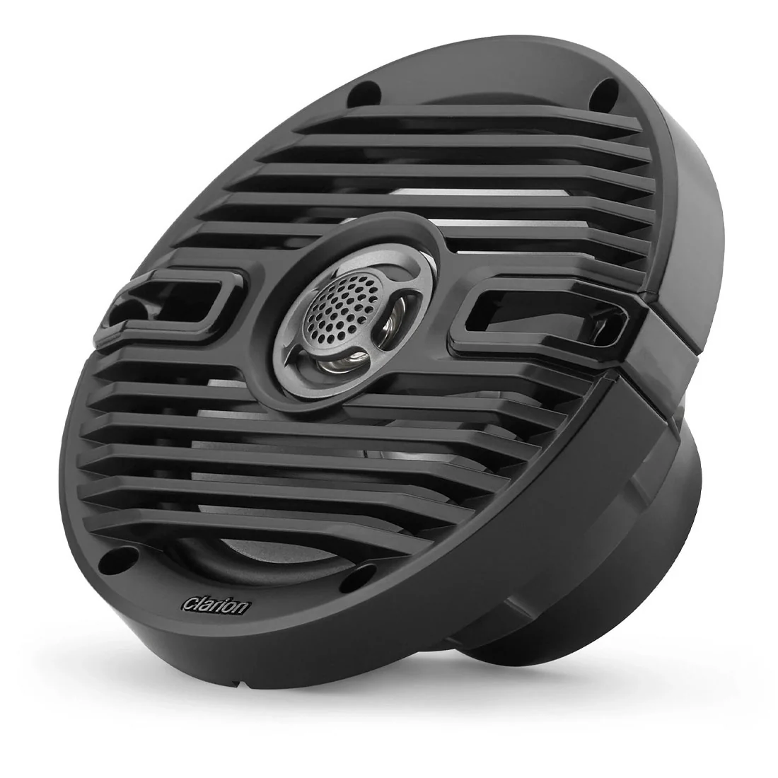 Kenwood KMR-D382BT Marine CD-Receiver | Clarion CMS-651 6.5" 2-way Marine Coaxial Speakers with Grilles - Bundle - Image 6