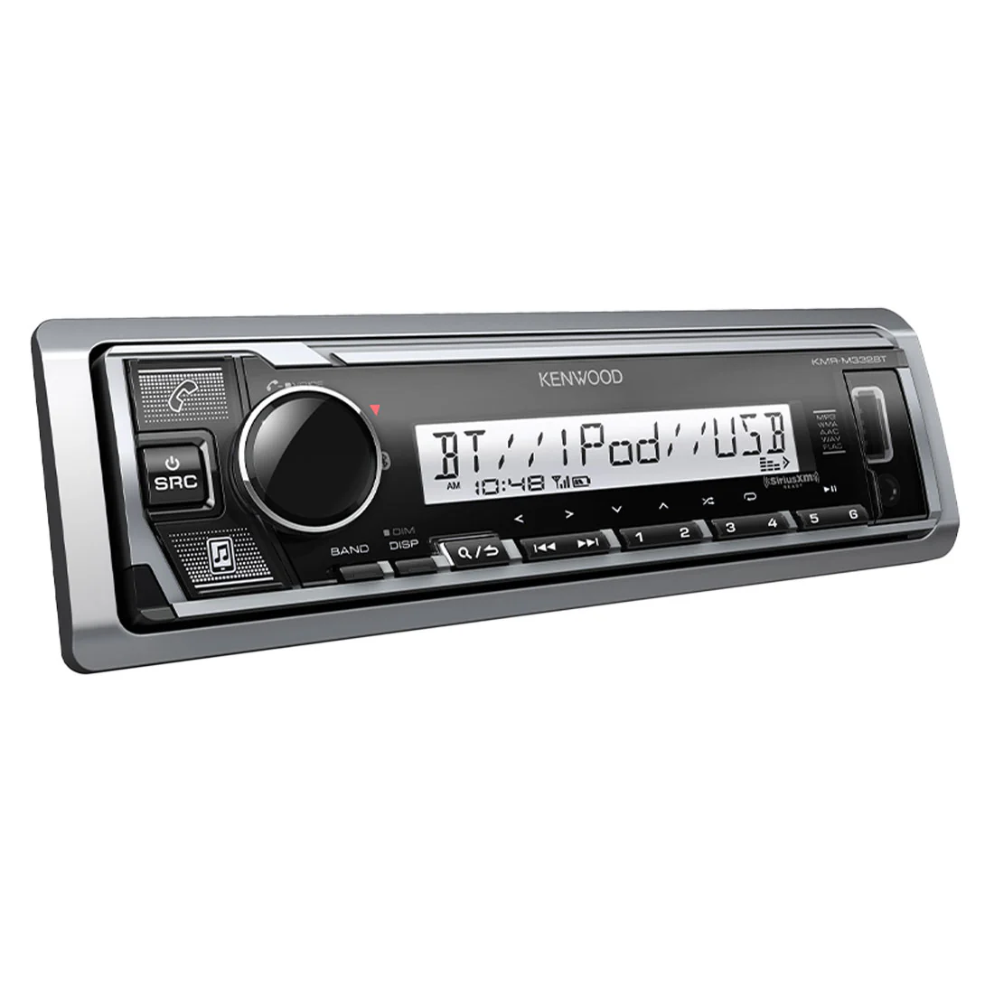 Kenwood KMR-M332BT Marine Digital Media Receiver with Bluetooth (KMRM332BT)