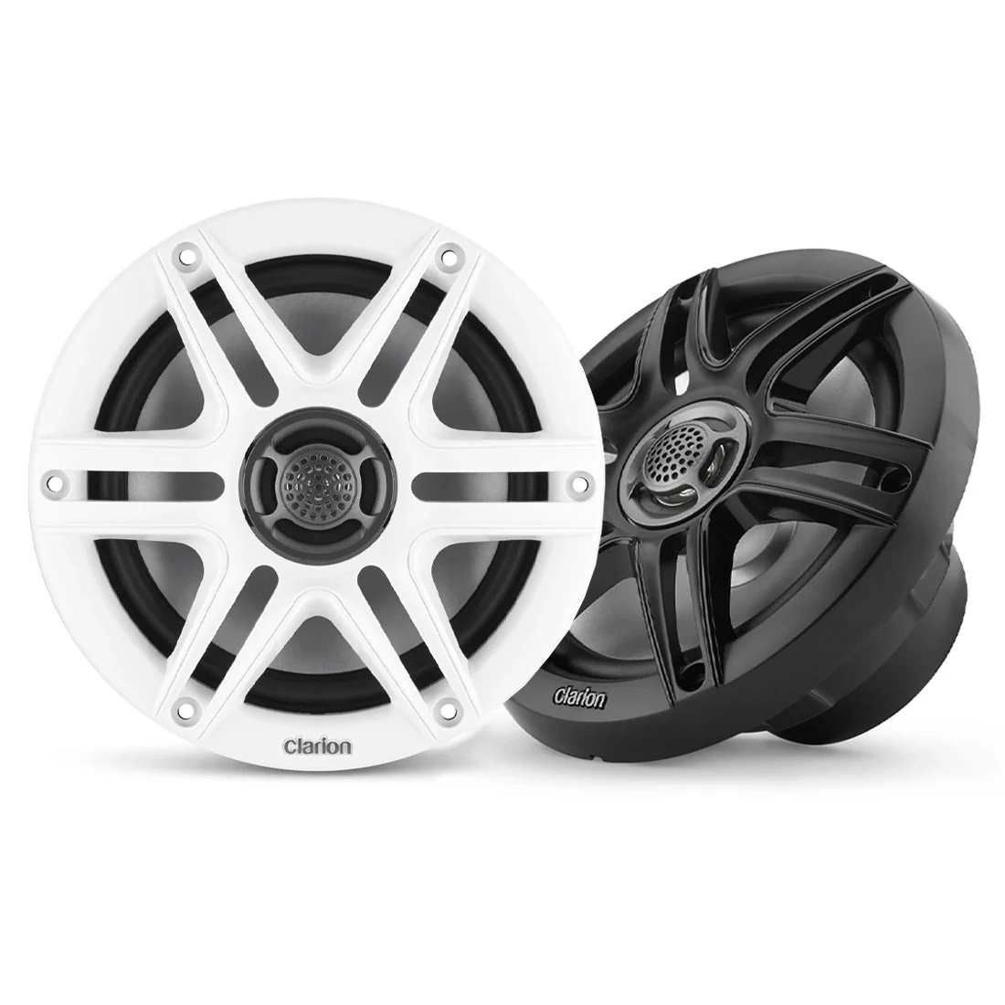 Kenwood KMR-M332BT Marine Digital Media Receiver | Clarion CMS-651 6.5" Marine Speakers - Bundle - Image 5