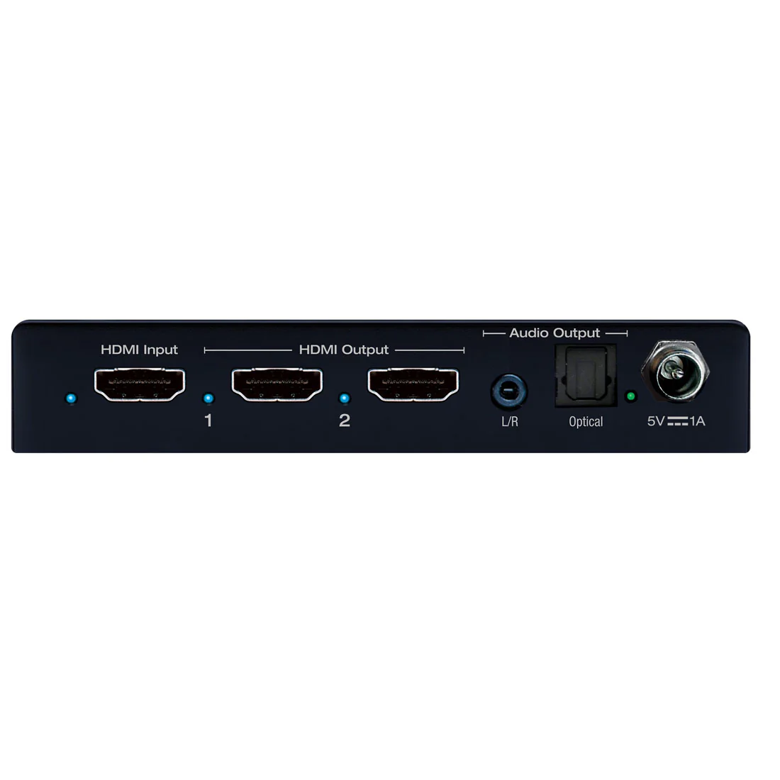 Key Digital KDDA1X2DC 2 Output HDMI Splitter Distribution Amp (KDDA1X2DC) - Image 3