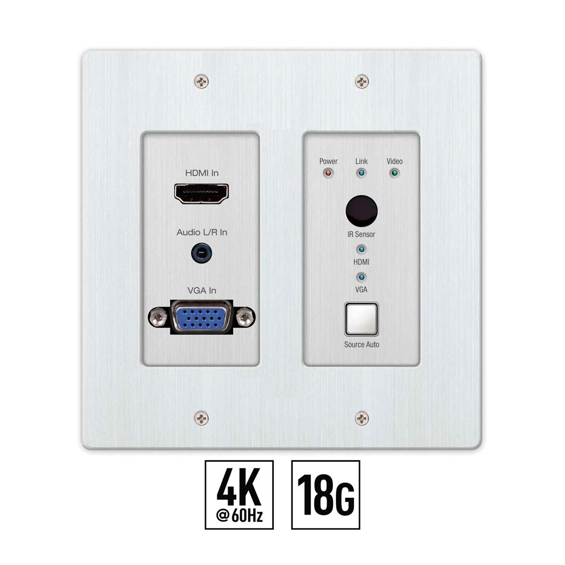Key Digital KDX2X1WVTX Wall Plate Transmitter (KDX2X1WVTX)