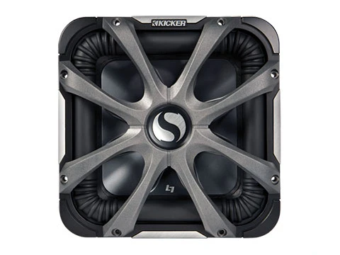 Kicker 08GL712 12" Square Grille for Solo-Baric L5 and L7 Subwoofers (08GL712) - Image 2