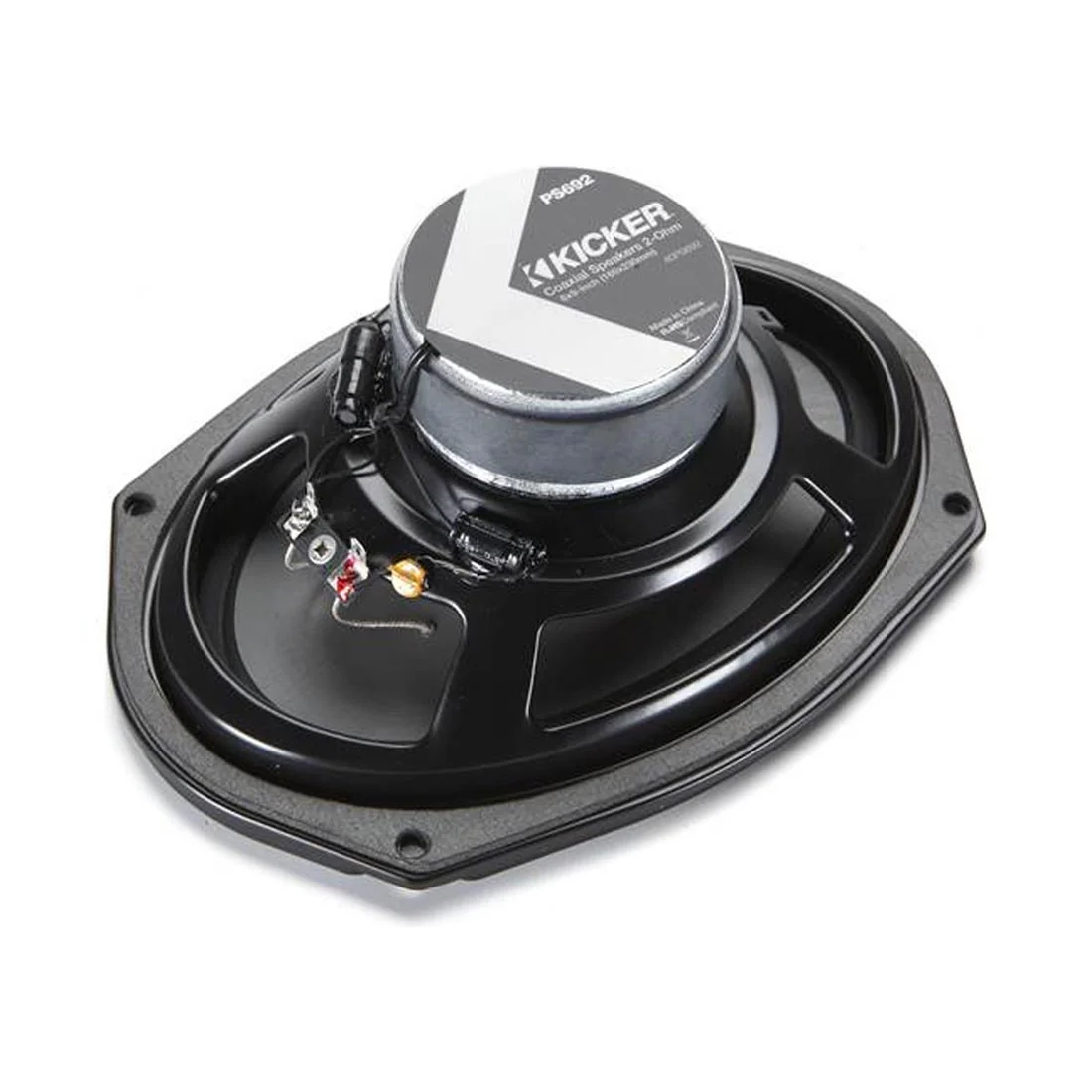 Kicker 40PS692 6"x 9" 2-Way 2-Ohm Speakers for use in Motorcycles, Boats, and ATVs (40PS692) - Image 4