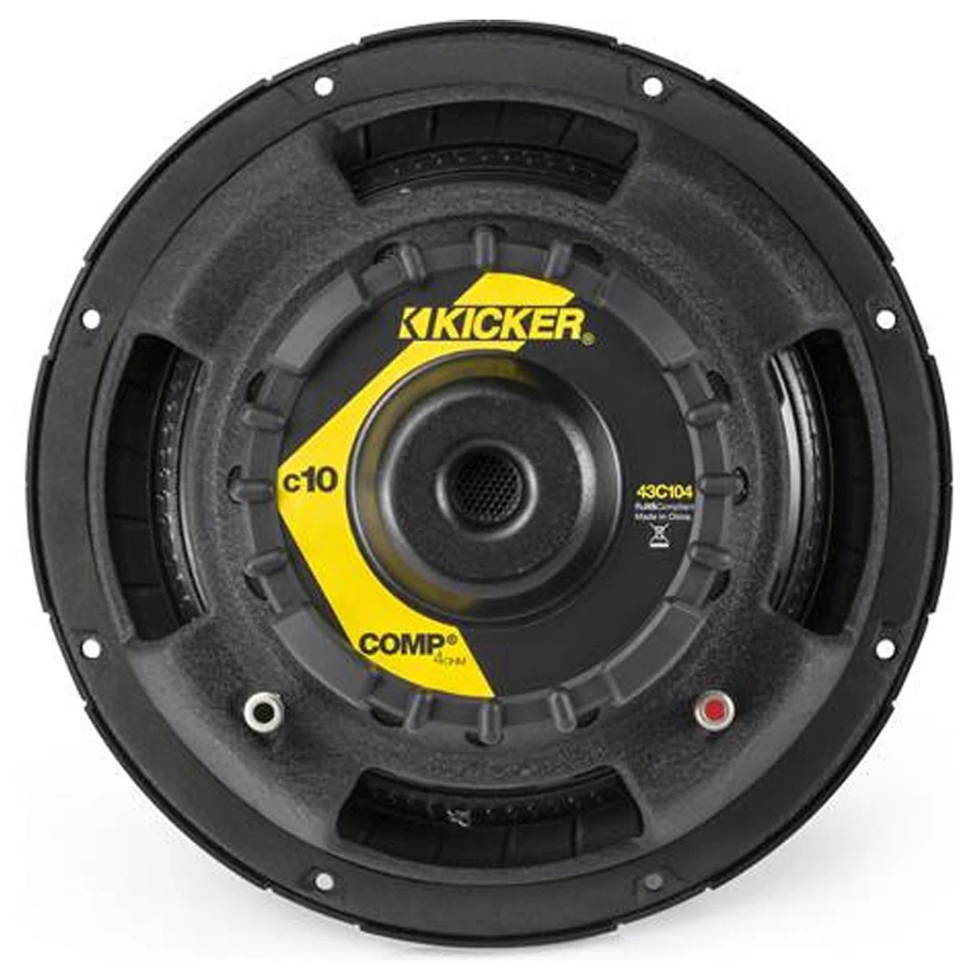Kicker 43C104 Comp Series 10" 4-Ohm Subwoofer (43C104) - Image 5