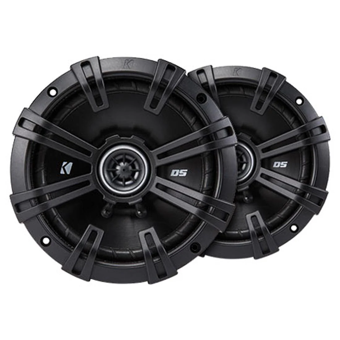 Kicker 43DSC6704 DS Series 6.75" 2-Way Coaxial Car Speakers (43DSC6704)