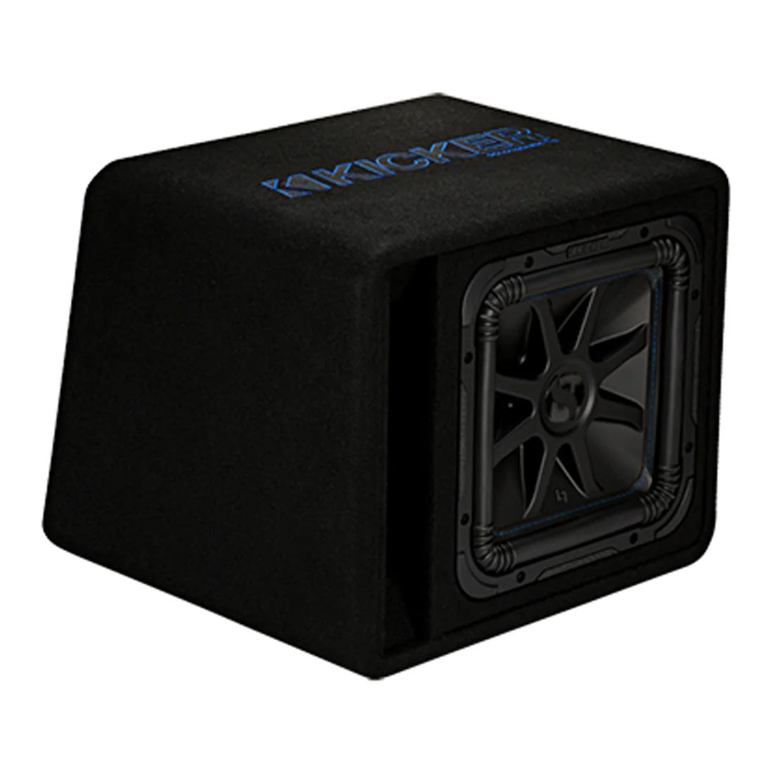Kicker 44VL7S122 Ported 2-Ohm Enclosure with One Solo-Baric L7S Series 12" Subwoofer (44VL7S122)