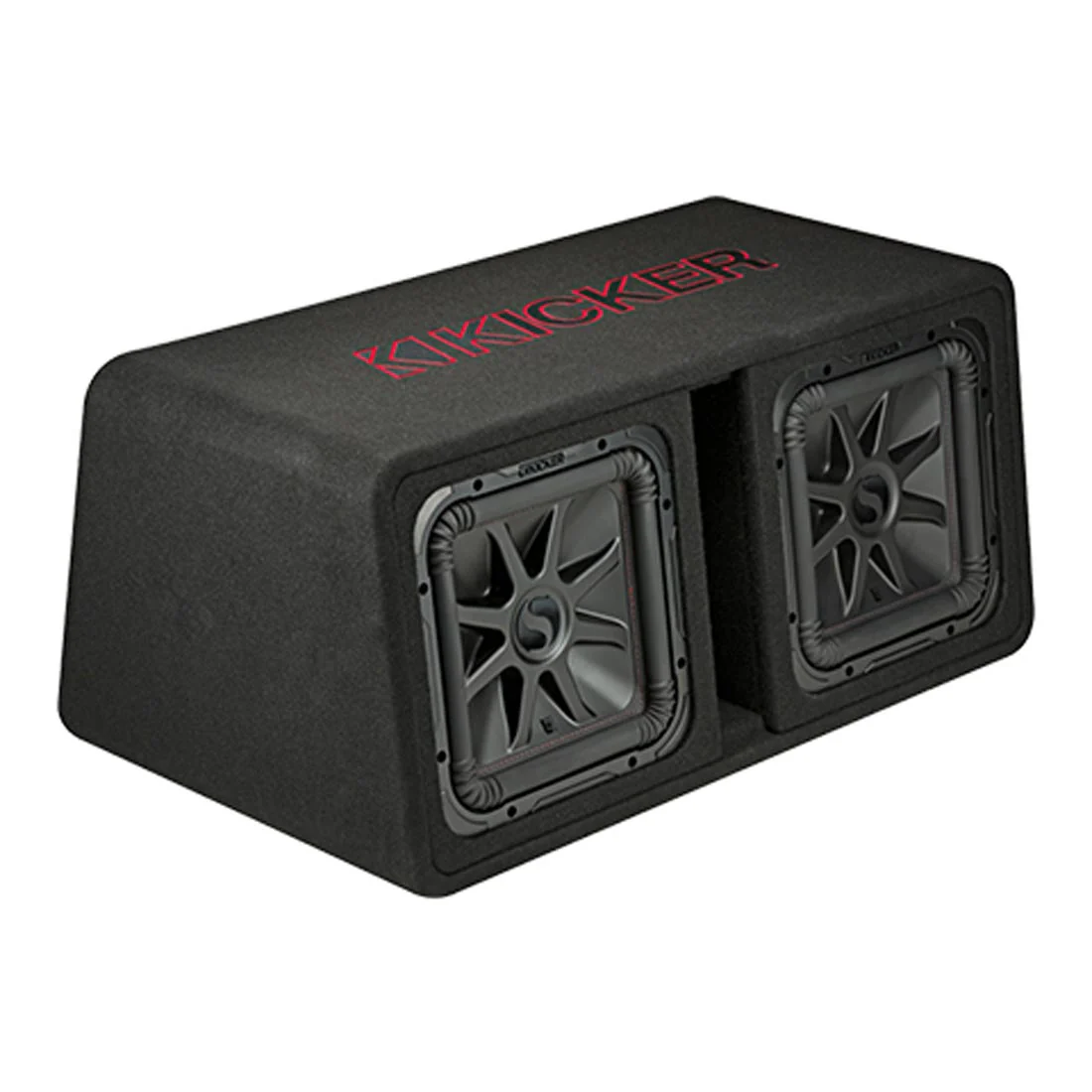 Kicker 45DL7R122 1200W Loaded 2-Ohm Vented Enclosure with Dual Solo-Baric L7R 12" Subwoofers (45DL7R122) - Image 4