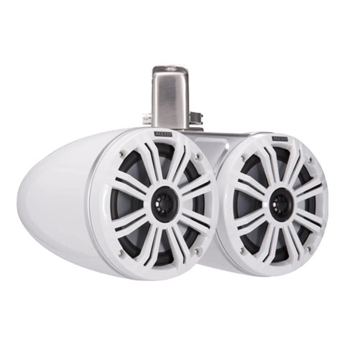 Kicker 45KMTDC65W Dual 6.5" Wakeboard Tower Speakers - White (45KMTDC65W) - Image 3